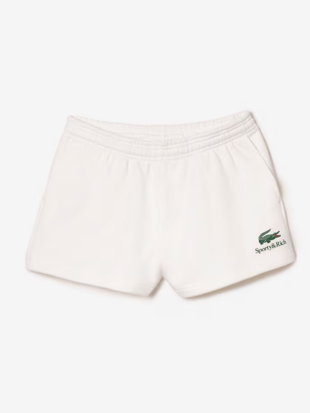 Lacoste x Sporty & Rich Fleece Shorts
